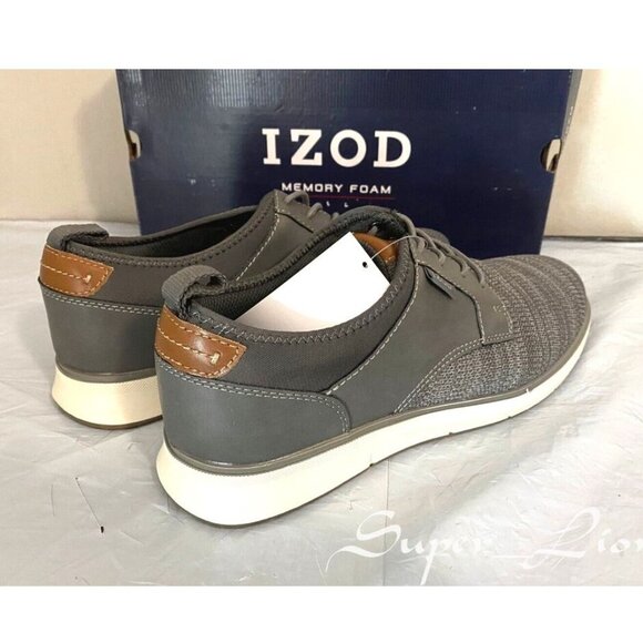 NEW IZOD Men's Drift Casual Memory Foam Oxford Shoes - Picture 5 of 7